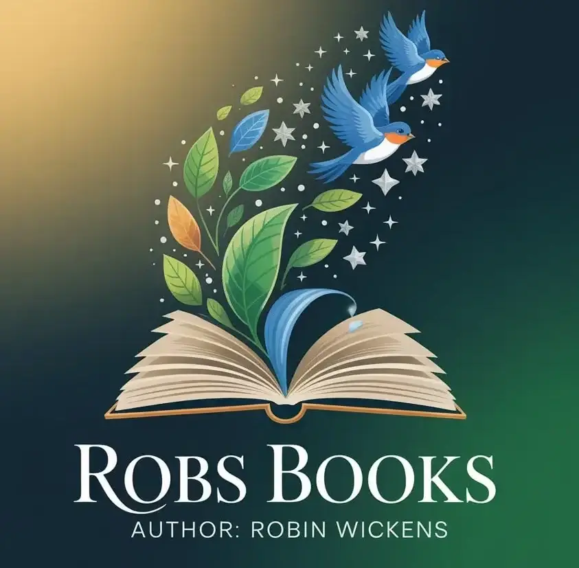 Robs books logo